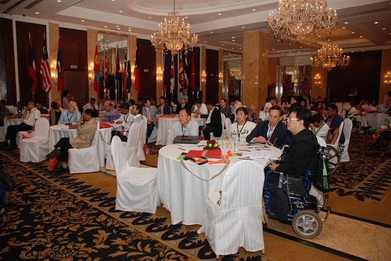 <p>
	The participants in their respective tables during the workshop inside the workshop room.</p>
