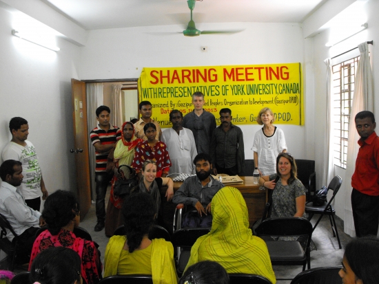 <p>Group posing for a meeting of DRPI AWARE organized by Gazipur Disabled People&#39;s Organization to Development</p>
